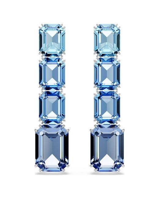 Swarovski Blue Millenia Drop Earrings