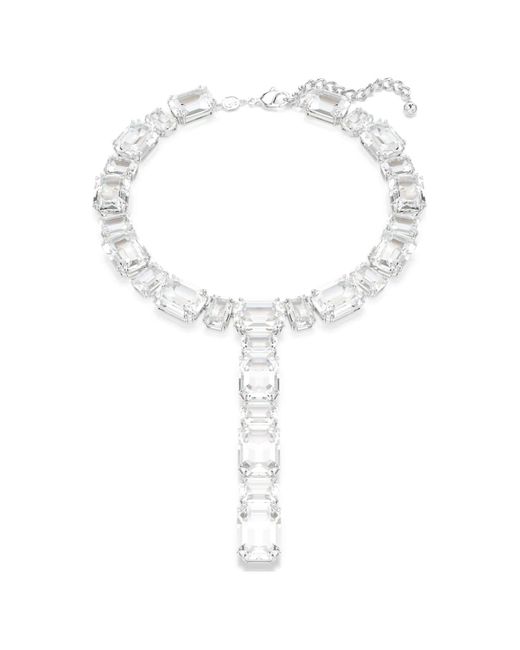 Swarovski Metallic Millenia halskette, verschiedene schliffe