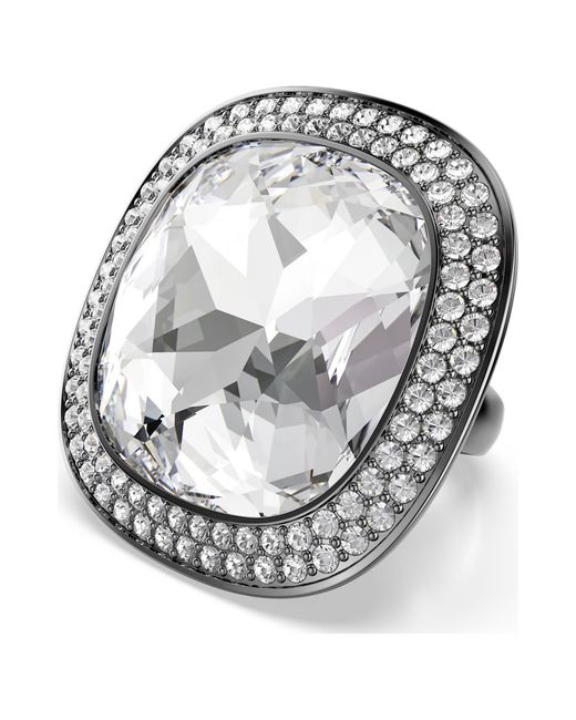 Swarovski Metallic Una Angelic Cocktail Ring
