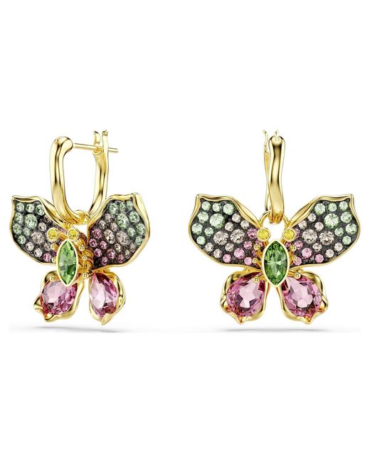 Swarovski Metallic Idyllia Drop Earrings
