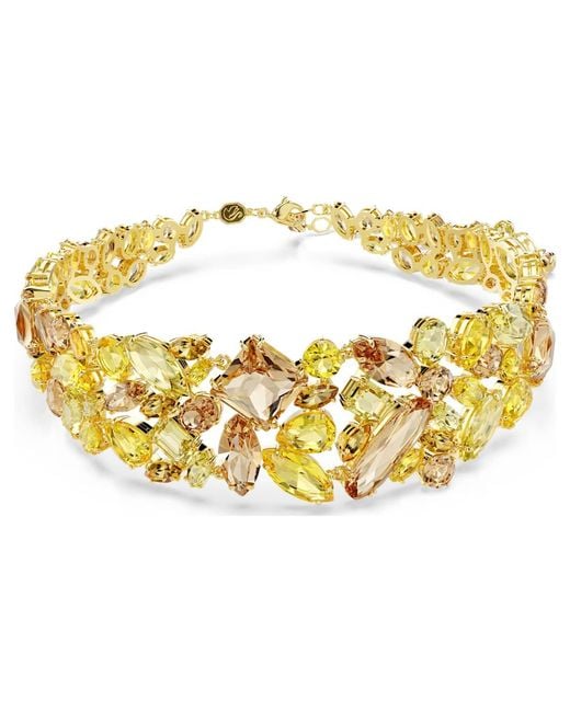 Swarovski Metallic Gema Choker