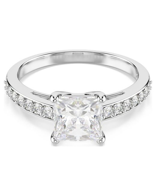 Swarovski Metallic Attract ring, pavé