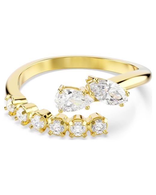 Swarovski Metallic Mesmera Open Ring