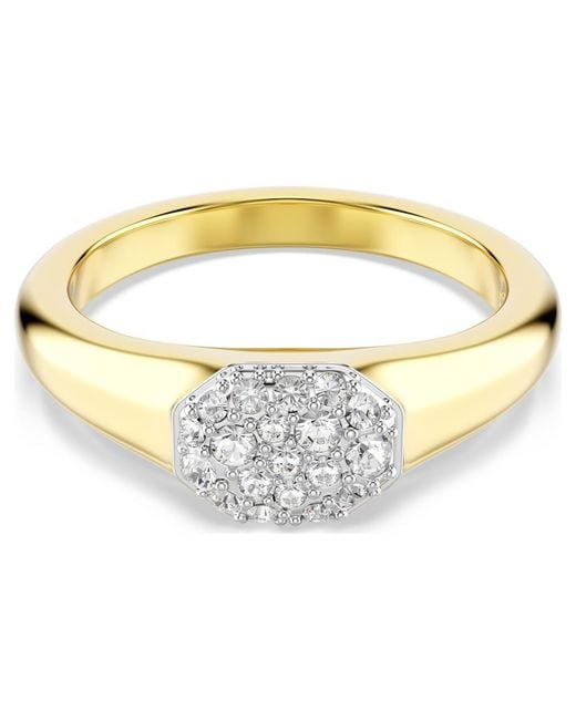 Swarovski Metallic Dextera Ring, Mixed Cuts, 18K Finish