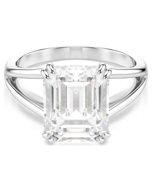 Swarovski White Ladies Stilla Cocktail Ring