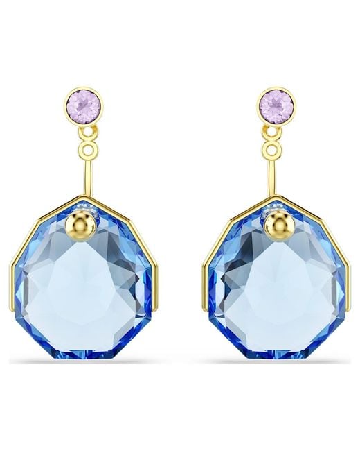 Swarovski Blue Gema Earring Jackets