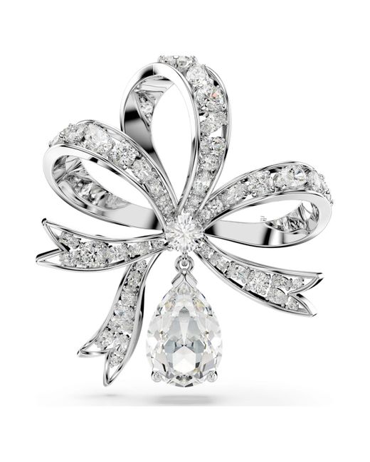 Swarovski Metallic Hyperbola Brooch