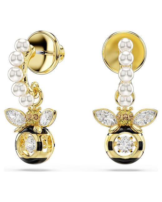 Swarovski Metallic Idyllia Drop Earrings