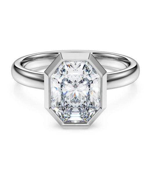 Swarovski Metallic Eternity Bezel Ring