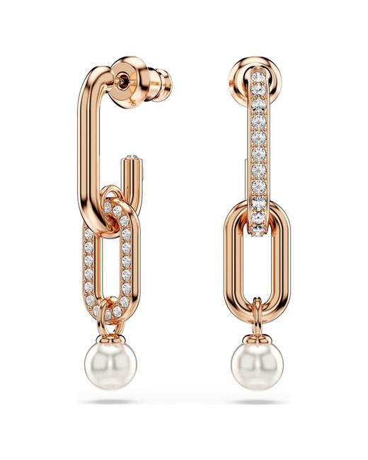 Swarovski Metallic Constella Drop Earrings