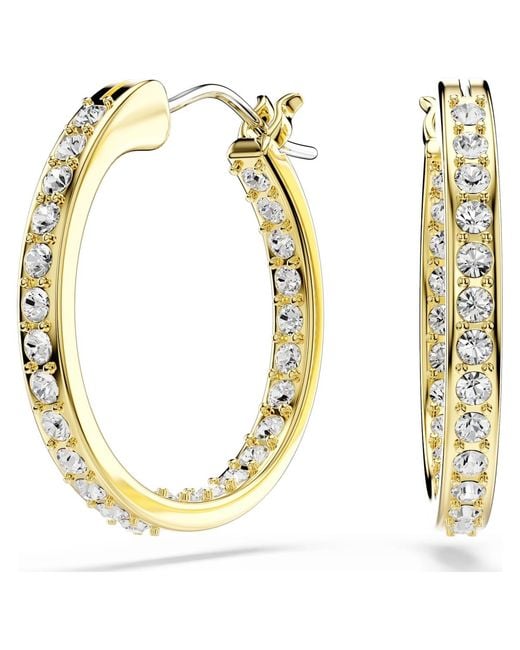Swarovski Metallic Sommerset Hoop Earrings