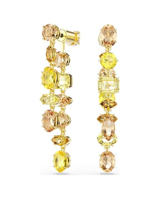 Swarovski Metallic Gema Drop Earrings