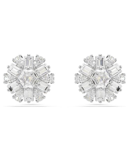 Swarovski Metallic Idyllia Stud Earrings