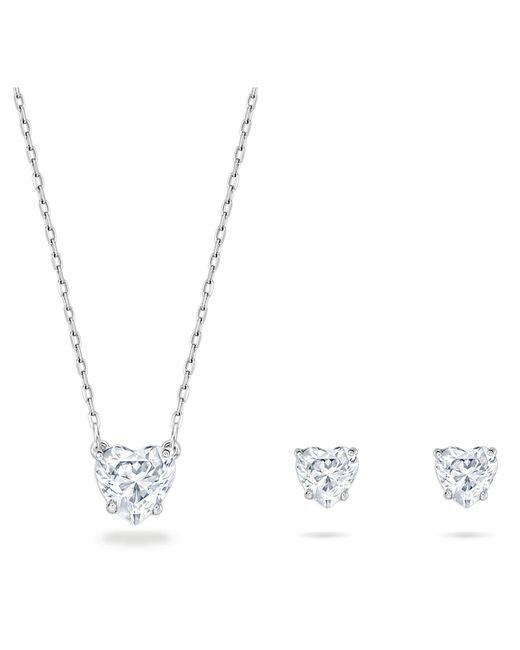 Swarovski White Attract set