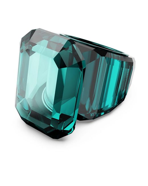 Swarovski Green Lucent cocktailring