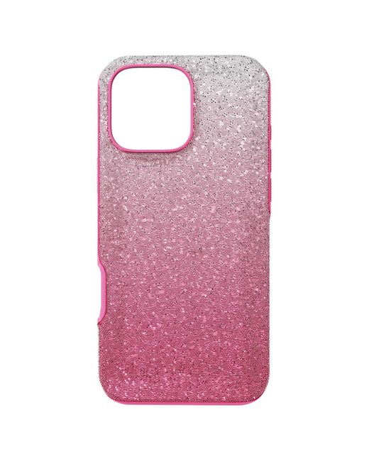 Funda para smartphone high, degradado de color, iphone® 16 pro max Swarovski de color Pink