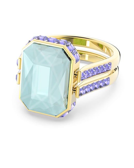 Swarovski Blue Orbita ring