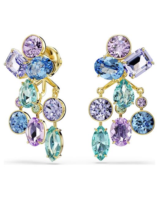 Swarovski Blue Gema Earring Jackets