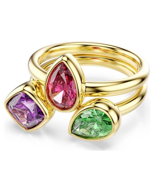 Swarovski Green Imber Cocktail Ring
