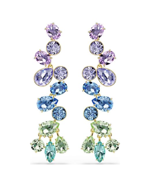 Swarovski Blue Gema Drop Earrings