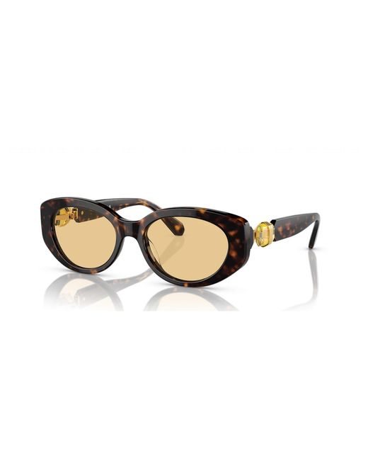 Swarovski Brown Sunglasses