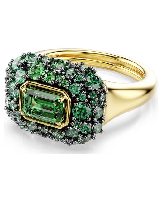 Swarovski Green Sublima Cocktail Ring