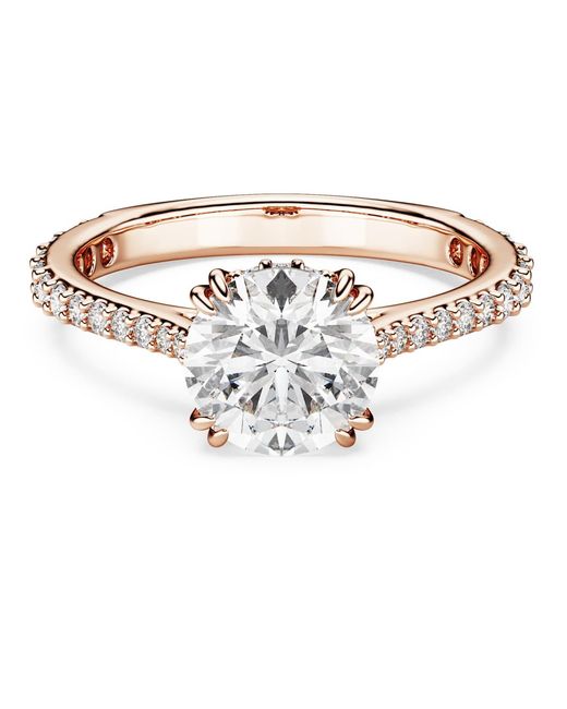 Swarovski White Stilla Cocktail Ring
