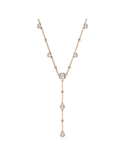 Swarovski Metallic Imber Y Necklace