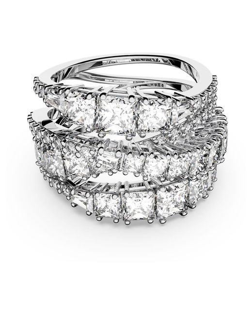 Swarovski Metallic Twist wrap ring