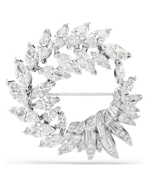 Swarovski Metallic Mesmera Brooch