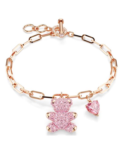 Swarovski Pink Teddy armband