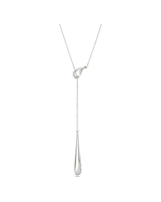 Swarovski White Classica Y Pendant