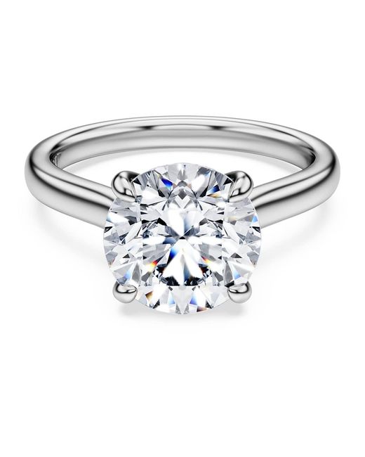 Swarovski Metallic Eternity Solitaire Ring