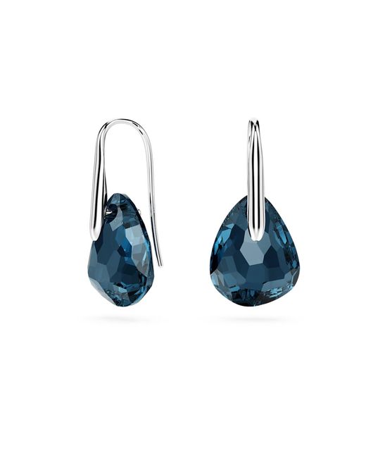 Swarovski Blue Galet Drop Earrings