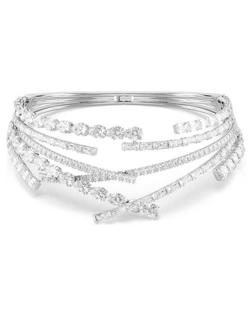 Swarovski Metallic Matrix Choker