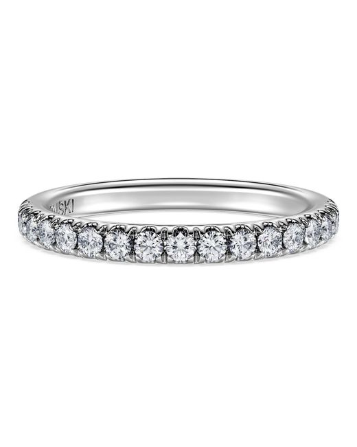 Swarovski Metallic Eternity Band Ring, Lab-Grown Diamonds 0.4 Ct Tw, Round Shape, 14K