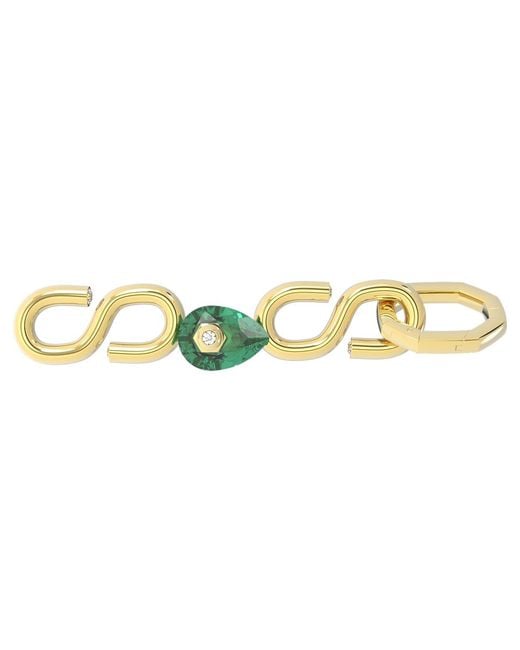 Swarovski Yellow Numina Extender, 18K Finish