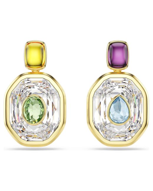 Swarovski Blue Chroma Drop Earrings