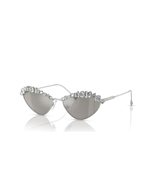 Swarovski White Sunglasses
