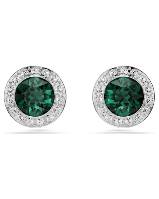 Swarovski Green Angelic ohrstecker