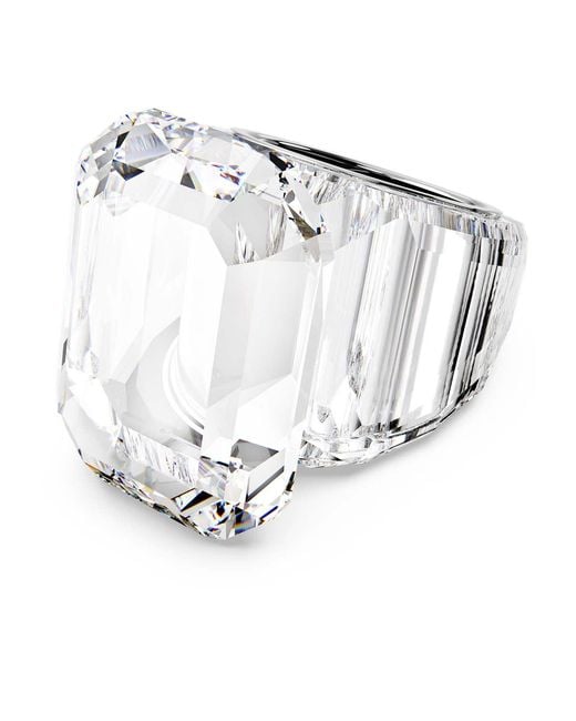 Swarovski Metallic Lucent Cocktail Ring