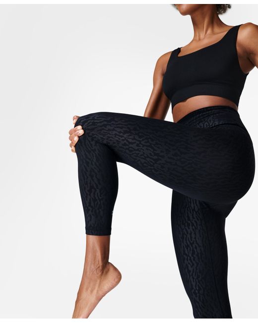 High-waisted Embossed Workout 