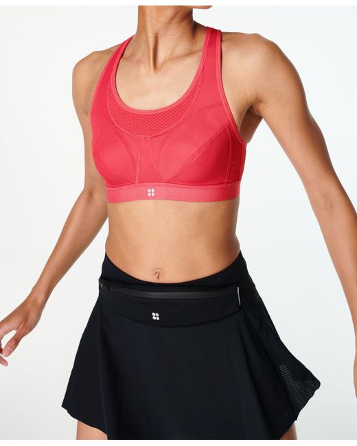 Sweaty Betty Ultra Running Bra in Pink Lyst