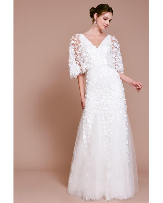 white tadashi shoji dress