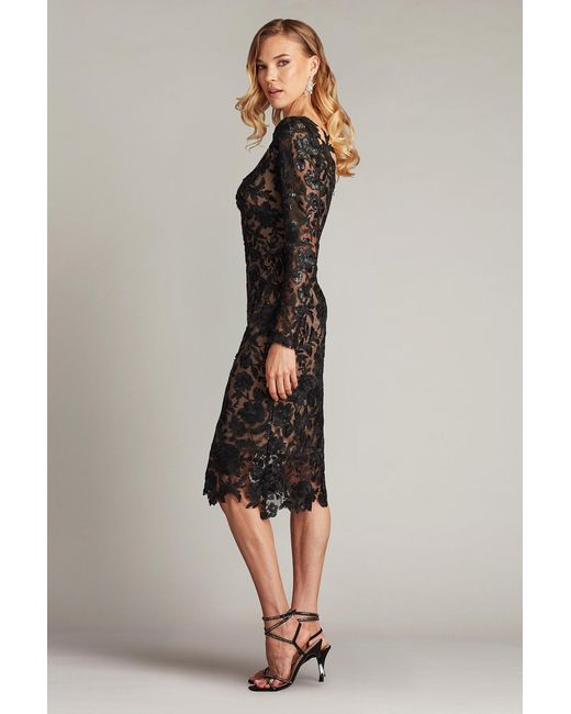 tadashi shoji black sequin dress Tadashi Shoji Stellare Sequin Gown