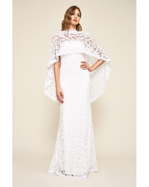 white tadashi shoji dress
