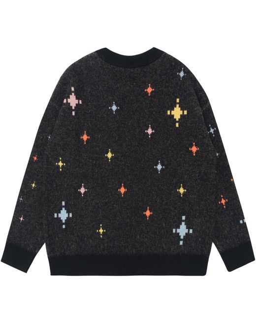Taka Original [ Eternet 002] The Life Of Star Knit Jumper in Black
