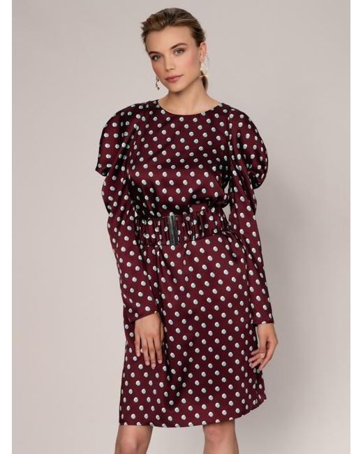 roman spotty dress