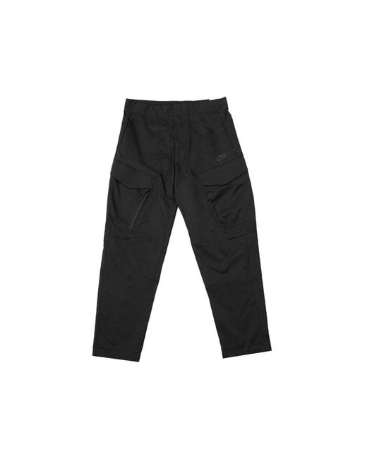men's woven unlined cargo trousers
