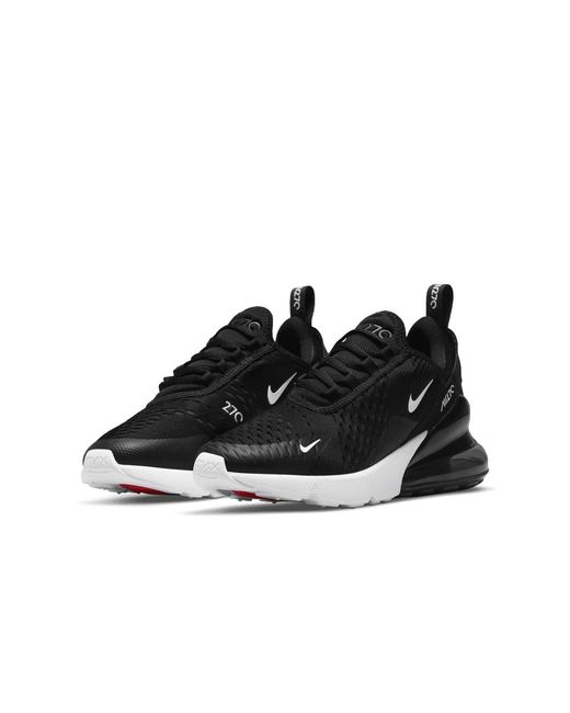 Nike Air Max 270 'triple Black' Gs in Blue | Lyst